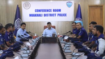 নোয়াখালী জেলার নবাগত পুলিশ সুপার মহোদয়ের সাথে জেলা ট্রাফিক বিভাগের মতবিনিময় সভা অনুষ্ঠিত