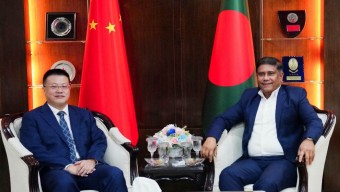 প্রধানমন্ত্রীর প্রতিরক্ষা উপদেষ্টার সঙ্গে চীন এর রাষ্ট্রদূতের সৌজন্য সাক্ষাৎ
