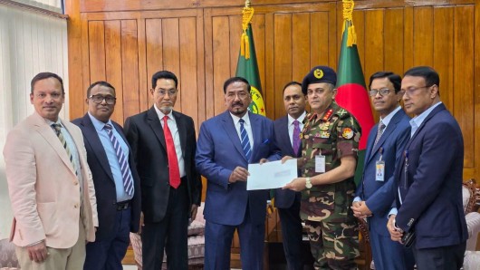 ভারপ্রাপ্ত রাষ্ট্রপতি হিসেবে দায়িত্ব গ্রহণ করেছেন স্পিকার হাফিজ উদ্দিন আহমদ
