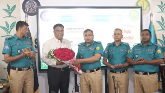 সিলেট মেট্রোপলিটন পুলিশের দুই কর্মকর্তার বদলিজনিত বিদায় সংবর্ধনা অনুষ্ঠিত