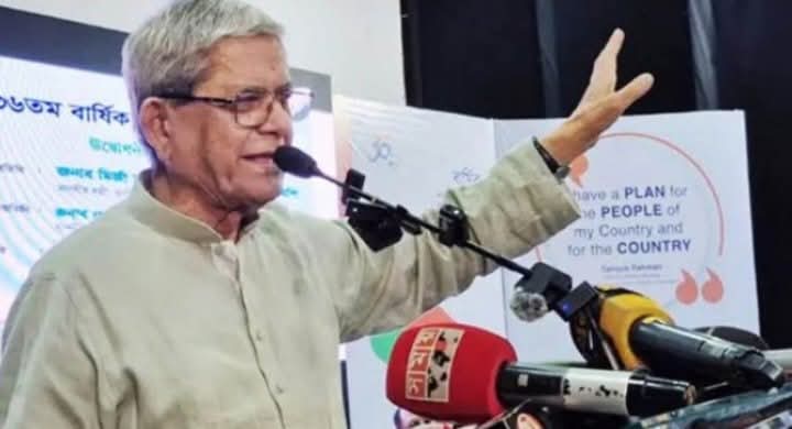 রাষ্ট্রপতি নির্বাচন দলীয় সিদ্ধান্তে হবে: বগুড়ায় মির্জা ফখরুল
