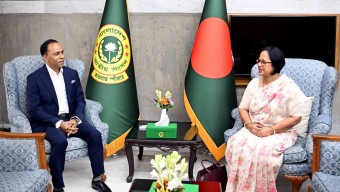 ভারপ্রাপ্ত স্পীকারের সাথে রেফিউজি এন্ড মাইগ্রেটরি মুভমেন্টস রিসার্চ ইউনিট (রামরু) এর প্রতিষ্ঠাতা চেয়ারম্যান এর সৌজন্য সাক্ষাৎ অনুষ্ঠিত