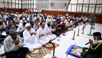 ‘জুলাই গণঅভ্যুত্থান-২০২৪’-এর শহীদদের রুহের মাগফেরাত ও আহতদের সুস্থতা কামনায় দোয়া ও মিলাদ মাহফিলে ভারপ্রাপ্ত স্পীকারের অংশগ্রহণ