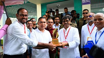 প্রধানমন্ত্রী তারেক রহমান আজ রবিবার (১৬ আগস্ট ২০২৬) দুপুরে কিশোরগঞ্জের কটিয়াদি কার্প হ্যাচারি কমপ্লেক্স পরিদর্শন করেন