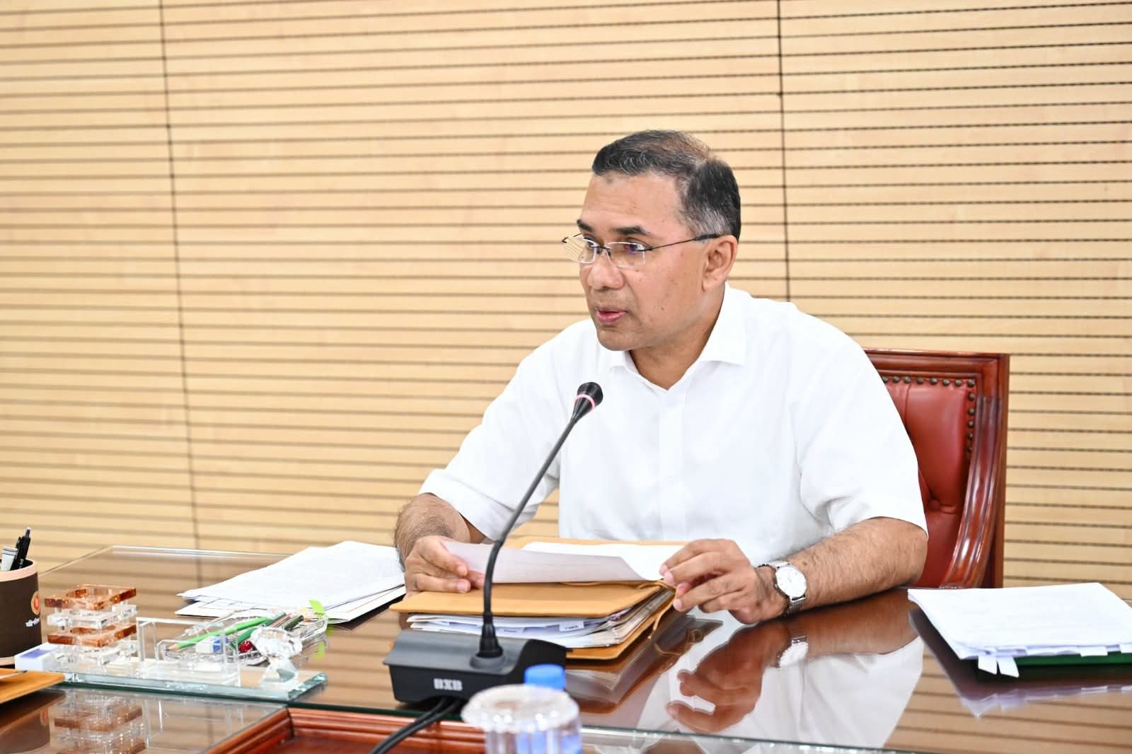 প্রধানমন্ত্রী তারেক রহমান মন্ত্রিসভার বৈঠকে সভাপতিত্ব করেন