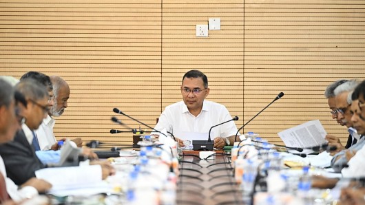 প্রধানমন্ত্রী তারেক রহমানের সভাপতিত্বে মন্ত্রিপরিষদের বৈঠক অনুষ্ঠিত হচ্ছে