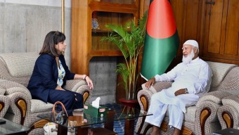 বিরোধীদলীয় নেতার সাথে আইপিইউ এর সেক্রেটারি জেনারেল অ্যান্ডা ফিলিপের সাক্ষাৎ