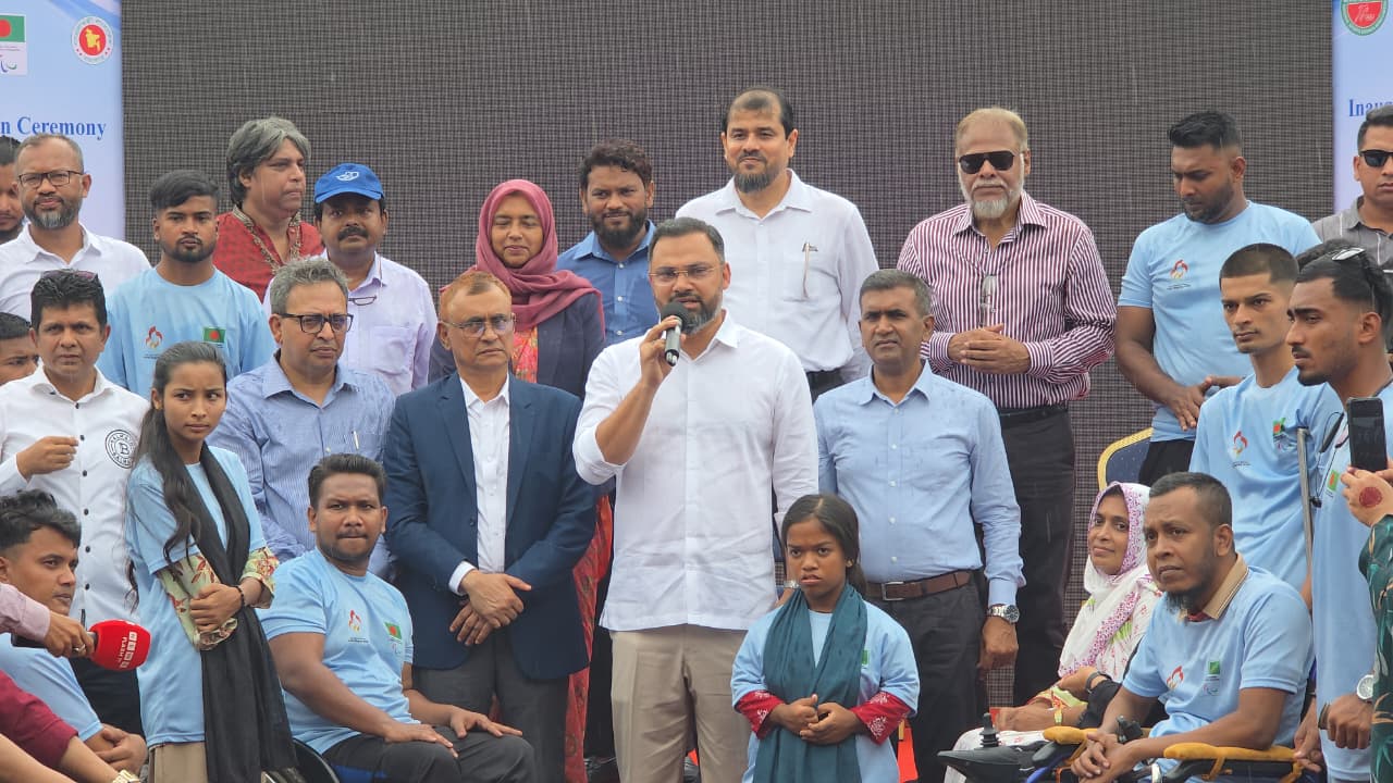 বিশেষ চাহিদা সম্পন্ন ক্রীড়াবিদদের জন্য জাতীয় পর্যায়ে আন্তর্জাতিক মানসম্পন্ন টুর্নামেন্টের আয়োজন করা হবে—যুব ও ক্রীড়া প্রতিমন্ত্রী
