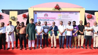 ময়মনসিংহ জেলা প্রশাসক উইমেন্স গোল্ডকাপ ফুটবল টুর্নামেন্ট-২০২৬ এর শুভ উদ্বোধন