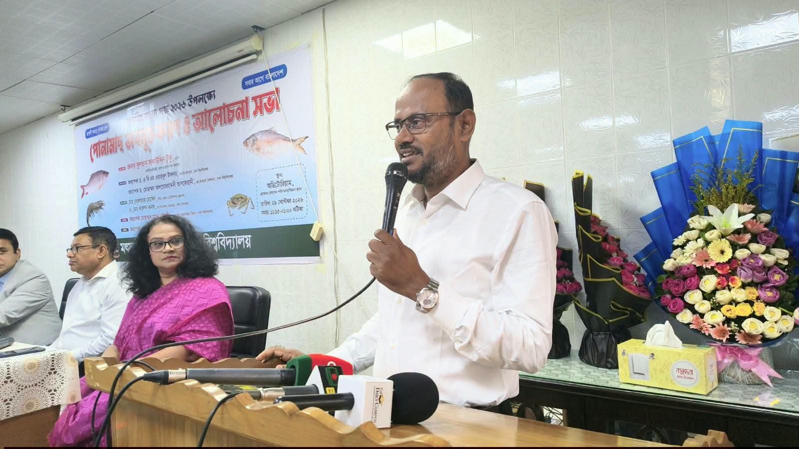 মাছে-ভাতে বাঙালির ঐতিহ্য ধরে রাখতে মৎস্য উৎপাদন বাড়াতে হবে– প্রতিমন্ত্রী সুলতান সালাউদ্দিন টুকু