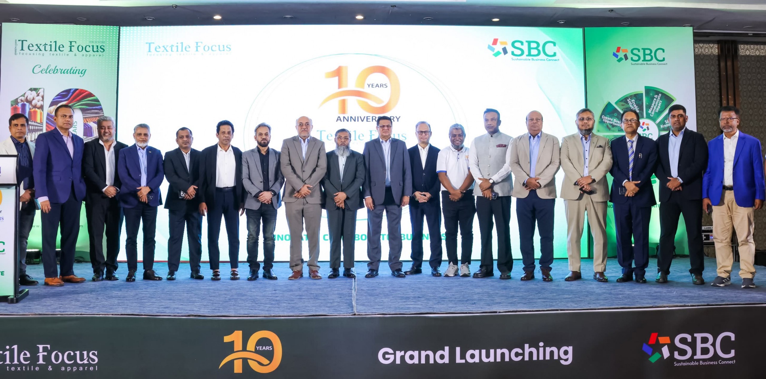 বিকেএমইএ’র অংশগ্রহণে টেক্সটাইল ফোকাস-এর ১০ম প্রতিষ্ঠাবার্ষিকী ও সাসটেইনেবল বিজনেস কানেক্ট-এর উদ্বোধন
