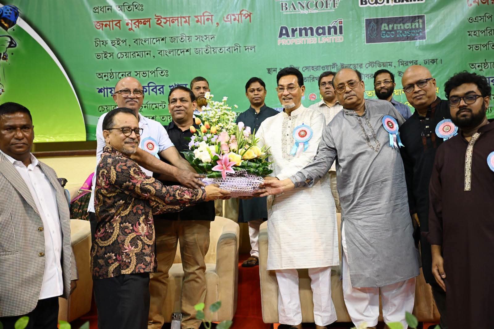 সুস্থ ও দায়িত্বশীল প্রজন্ম গড়ে তুলতে খেলাধুলার বিকল্প নেই: চীফ হুইপ