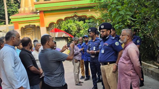 শারদীয় দুর্গোৎসব ২০২৬ উপলক্ষে বরিশাল জেলার বিভিন্ন পূজা মন্ডপ পরিদর্শন ও মতবিনিময় সভা অনুষ্ঠিত!