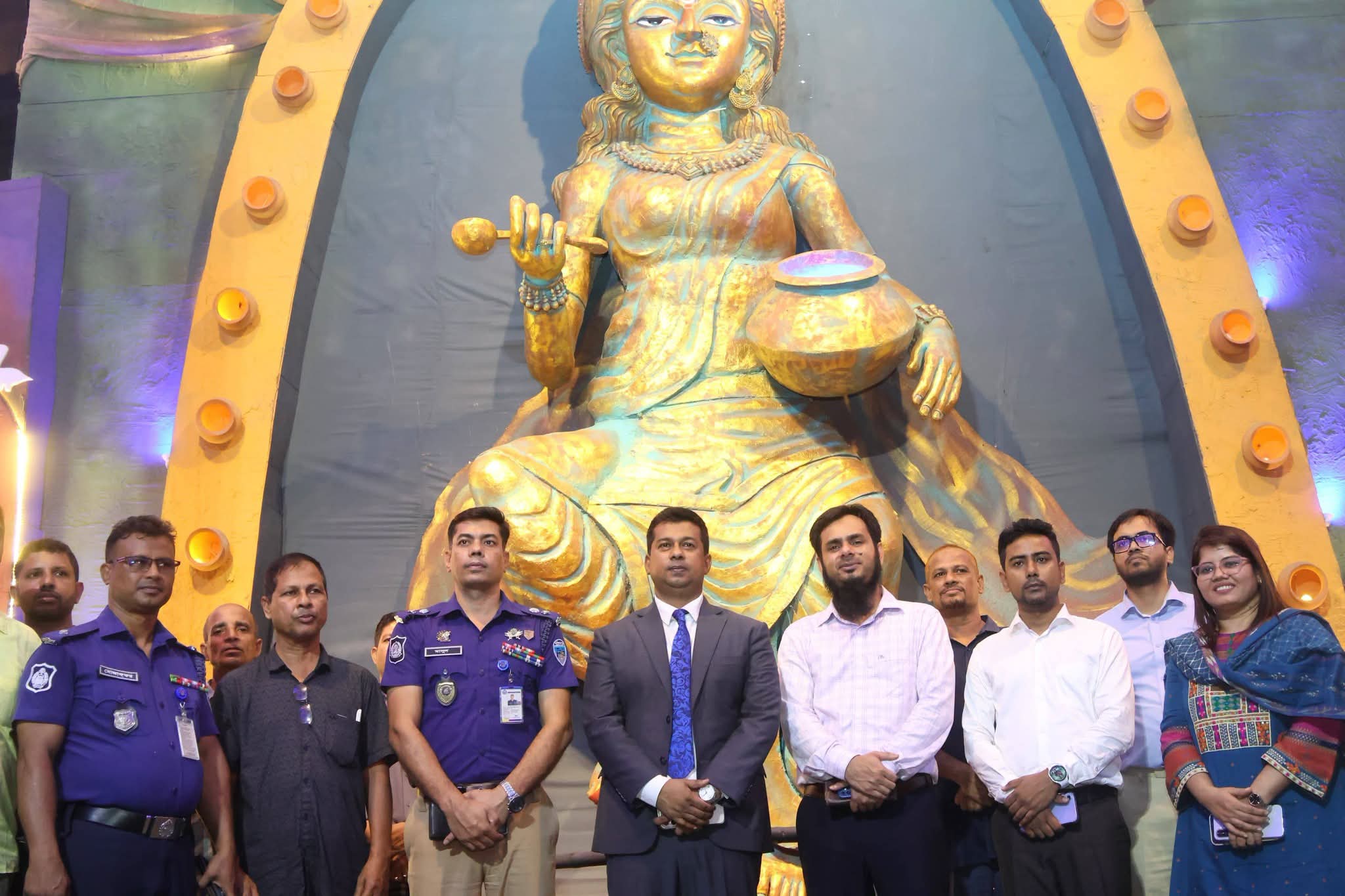 বোয়ালখালীতে দুর্গাপূজার নিরাপত্তা ব্যবস্থা সরেজমিনে পরিদর্শন করলেন চট্টগ্রাম জেলা পুলিশ সুপার