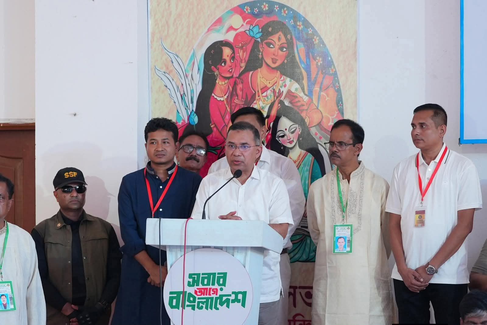রংপুরের ঐতিহাসিক ধর্মসভায় প্রধানমন্ত্রী তারেক রহমান: ‘আগামী হাজার বছরও যেন সব ধর্মের মানুষ শান্তিতে বসবাস করতে পারি’