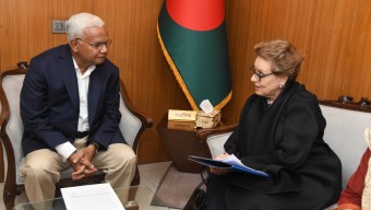 নারী ও শিশু বিষয়ক এবং সমাজকল্যাণ মন্ত্রীর সাথে ইউনিসেফ বাংলাদেশ- এর প্রতিনিধির সৌজন্য সাক্ষাৎ